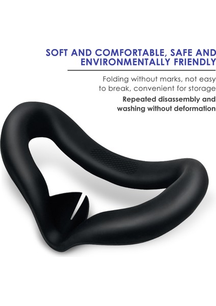 Silikon Koruyucu Kapak Shell Kılıf 2 Vr Kulaklık Için Yüz Kapağı Göz Pedi Kolu Kavrama Vr Aksesuarları-Kırmızı (Yurt Dışından) fiyatları