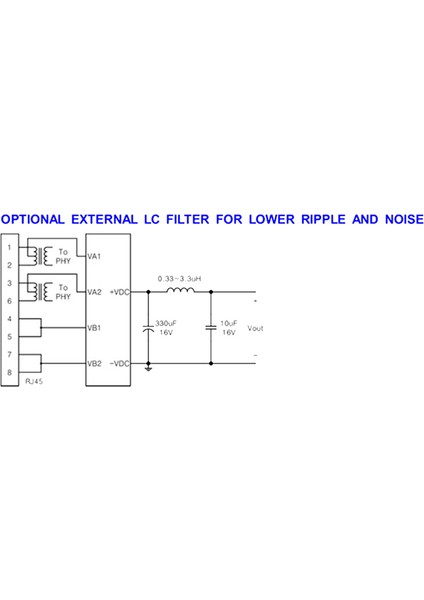 DP9700 12V 1A Poe Modülü Pın'den Pın'e Yerleştirme AG9700 Modülü Pin Gömülü Modül (Yurt Dışından)