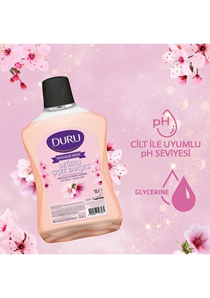 Çiçek Terapisi Değerli Çiçekler Sıvı Sabun 1 lt x 2 Adet