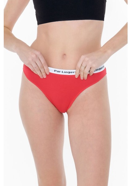 Yılbaşı 3Lü Slip Külot Seti Kırmızı fiyatları