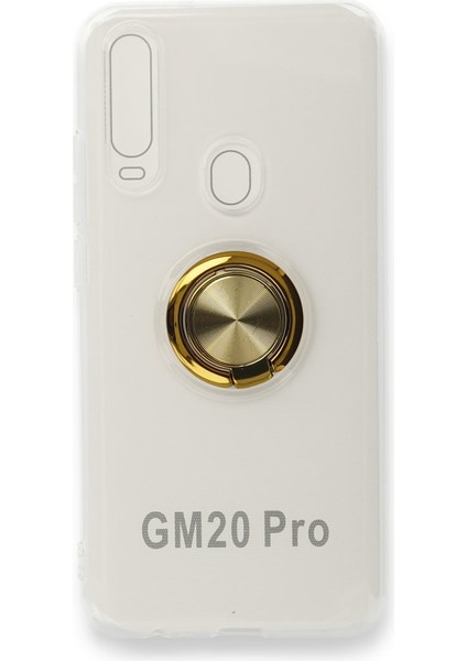 General Mobile Gm 20 Kılıf Gros Yüzüklü Şeffaf Silikon