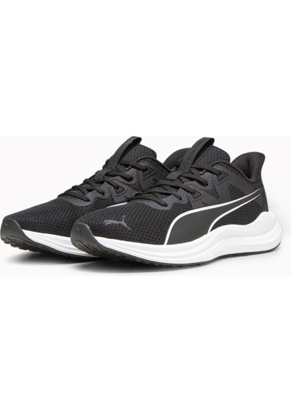 378768-01 Puma Reflect Lite Erkek Spor Ayakkabı Black-Black-White