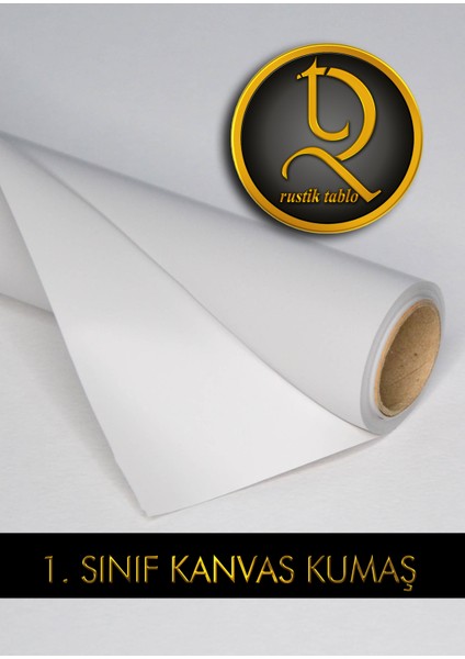 Çiçek Modern Kanvas Rustik Tablo 96 x 66