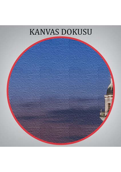 Kız Kulesi Gece Manzarası Dekoratif Kanvas TABLO-6502