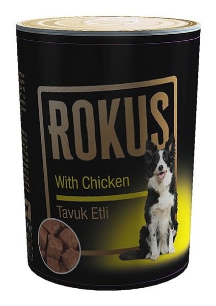 Tavuklu Yetişkin Konserve Köpek Maması 410 gr