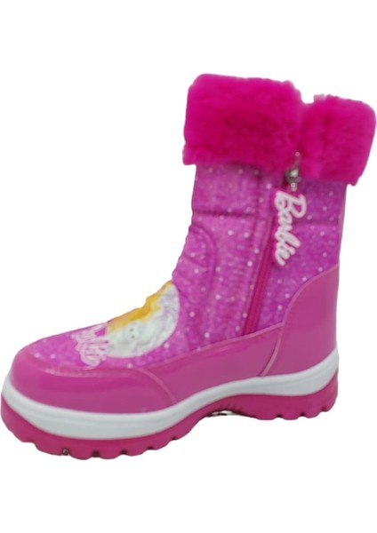 Barbie 115 Kız Çocuk Fermuarlı Kar Bot
