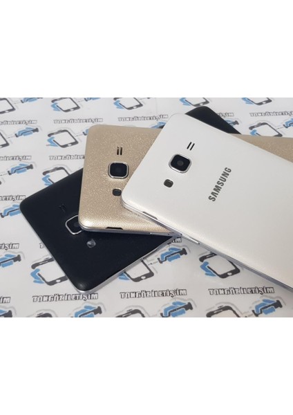 Samsung Galaxy On7 Kasa Pil Kapağı Gold (275875056)