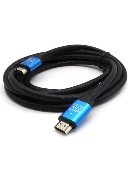 2.0 HDMI Kablo 4K@60Hz x 2K@144Hz Ethernet 18GBS Arc Hdtv 4KX2K HDMI Kablosu