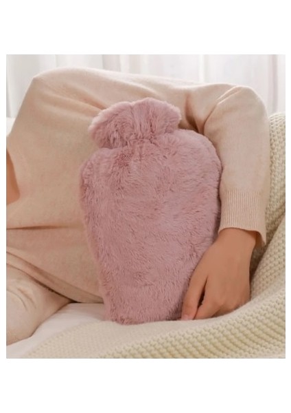 Peluş Kılıflı Çıkarılabilir Sıcak Su Torbası Yumuşak Kılıflı Yıkanabilir 2 lt El Isıtıcı fiyatları