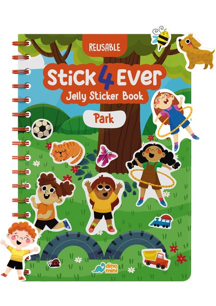 STICK4EVER - Park (Tak Çıkar Jelly Sticker Kitabı)