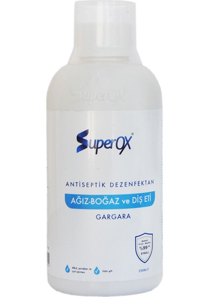 Hipokloröz Hocl Ağız Boğaz Dişeti Dezenfektanı Gargara 250 Ml