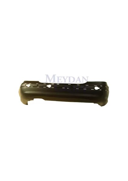 Mercedes C Class- W203- 00/04; Arka Tampon Siyah (Astarlı/bant Delikli Amg Tipi)