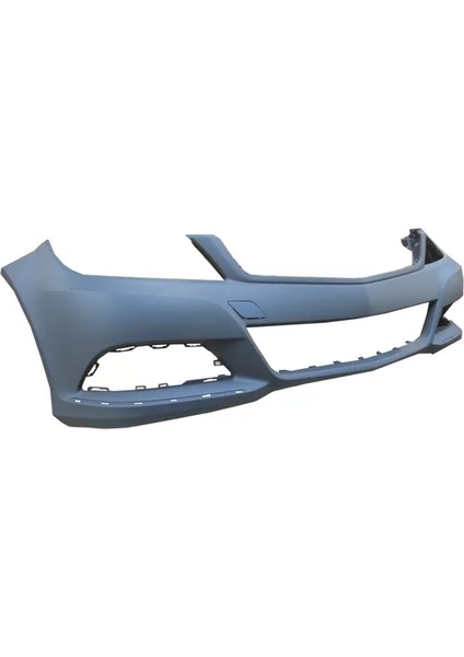 Mercedes C Class- W204- 11/13; Ön Tampon Gri (Astarlı Bant/far Yıkama Deliksiz/sensör Delikli Tw)