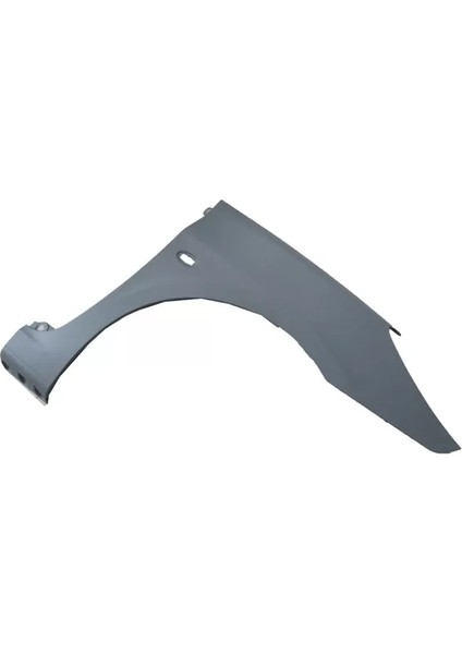 Peugeot 307- 06/08; Ön Çamurluk Delikli Sağ Astarlı Gri Plastik (Tyg)