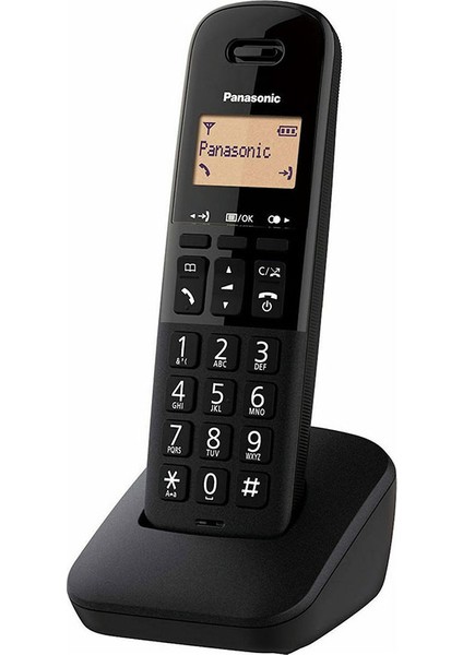 BYR002 Panasonic KX-TGB610 Dect Siyah Telsiz Telefon [efsngrck]