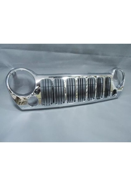 Jeep Cherokee- Lıberty- 06/07; Ön Panjur Nikelajlı (Iç Petekleri Siyah) (Tyg)