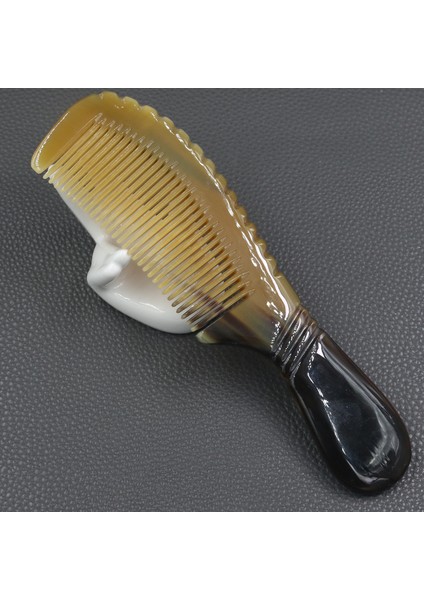 Doğal Kemik Tarak Sığır Boynuzu Kt-112 - 18 Cm Saç Tarağı Hakiki El Yapımı Saplı Şık modelleri