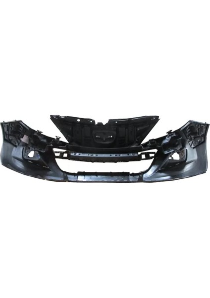 Peugeot 207- 09/12; Ön Tampon Siyah (Sis/panjur Delikli) (Tyg)