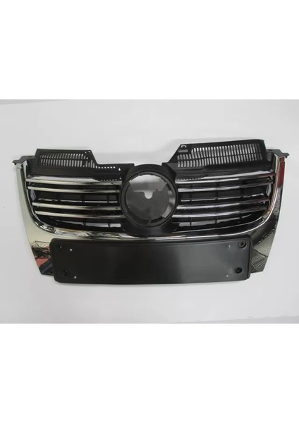 Volkswagen Jetta- 5- 06/10; Ön Panjur (Nikelaj Kaplamalı) Sensör Deliksiz (Plakalık 52 Cm) (Tw) modelleri