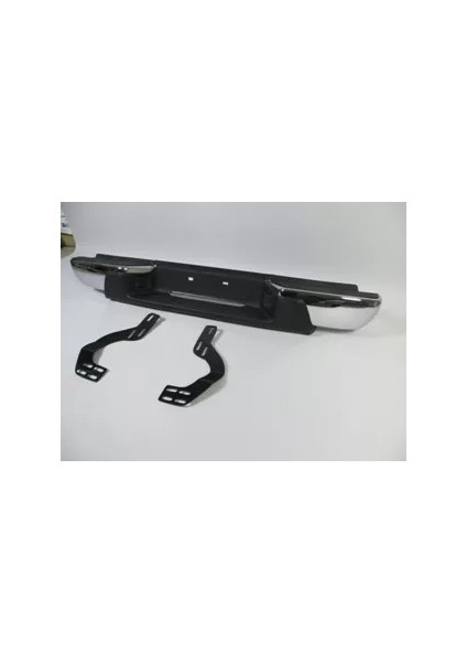 Nıssan Skystar- Pıck Up- D22- 97/02; Arka Tampon (Nikelajlı(Üstü Plastikli)(Bağlantı Ayakları Ile)