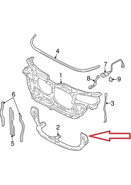 Volkswagen Passat- B5- 97/00; Intercooler Turbo Giriş Borusu (Kelepçeli)