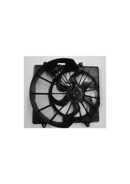 Jeep Cherokee- 08/11; Radyatör Fan Davlumbazı Resistanslı (6 Kanat) (Tyg)