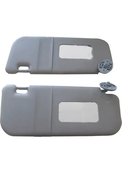 Toyota Corolla- E150- 07/13; Güneşlik Gri Sağ/sol Set 2 Parça (Segmanlı)