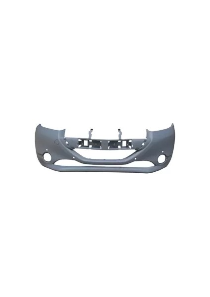 Peugeot 208- 12/15; Ön Tampon (Astarlı Sis Delikli/sensör Delikli) (Tyg)