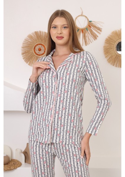 Semm Mix Pamuklu Pijama Takımı Rabbit