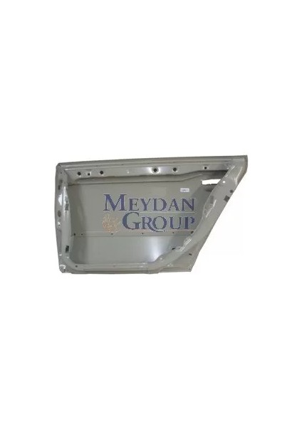 Audı A6- 98/01; Arka Kapı Sağ Direksiz ve Çerçevesiz (Gri Boyalı) (Sımyı)