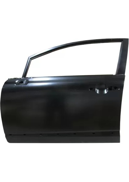 Honda Cıvıc- Sd- 06/11; Ön Kapı Komple Sol Siyah/band Delikli/çelik Barlı (Iceli/çekomastikli) (Tw)