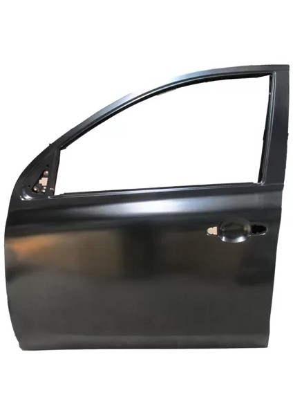 Nıssan Mıcra- K13- 10/13; Ön Kapı Komple Sol Siyah/çelik Barlı (Iceli/çekomastikli) (Bfn)