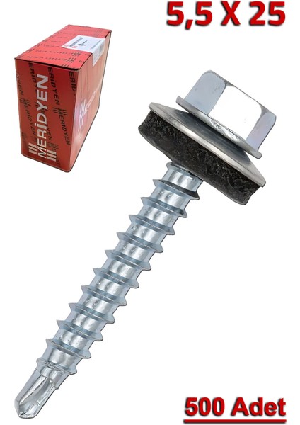 Trapez Vida 5.5X25 (500 Adet)