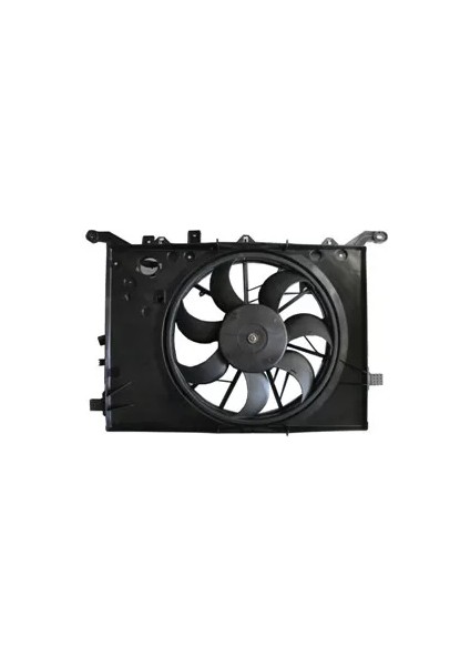 Volvo S60- 00/04; Radyatör Fan Davlumbazı Komple (Kontrol Ünitesiz Beyinsiz)(7kanatlı) (Tw)