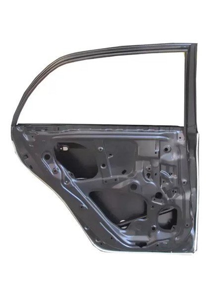 Toyota Corolla- E150- 07/13; Arka Kapı Komple Sol Siyah Boyalı (Iceli/çekomastikli) (Fpı)