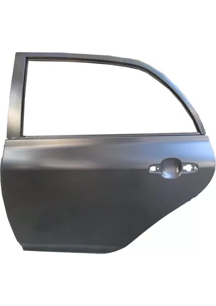 Toyota Corolla- E150- 07/13; Arka Kapı Komple Sol Siyah Boyalı (Iceli/çekomastikli) (Fpı)
