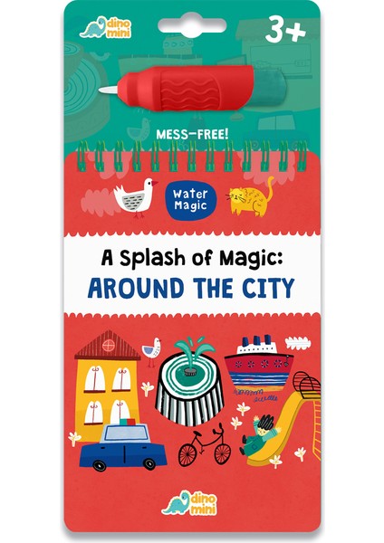 A Splash Of Magic - Around The City (Sihirli Boyama Kitabı)