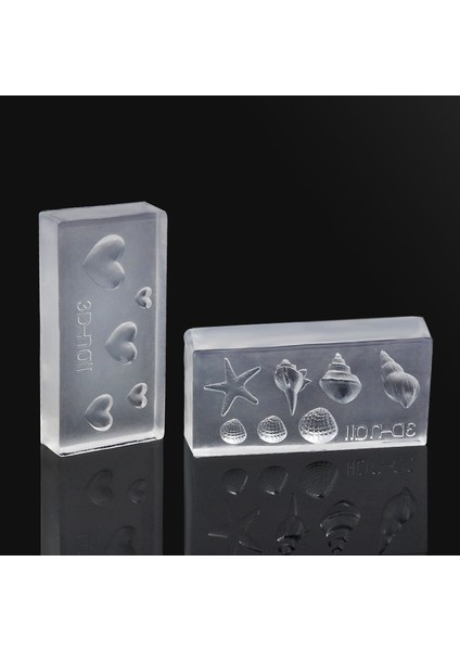 6 Adet Moda Dayanıklı 3D Silika Jel Kalıp Nail Art Dıy Dekorasyon Tasarımı Için (Yurt Dışından)