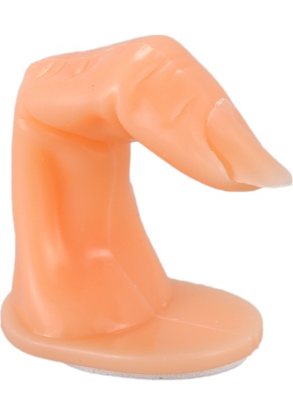 Eğitim Için Takma Parmak Mankeni Akrilik Jel Fiberglas Tırnak Sanatı-Turuncu. (Yurt Dışından)