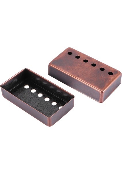 2 Adet Bronz Humbucker Pikap Elektro Gitar Boyun Köprüsü Aksesuarları Için Kapakları (Yurt Dışından)