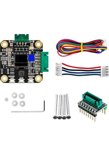 Nema 17 Step Motor Sürücüsü, Mks SERVO42C Pcba Motor Sürücü Kiti Ultra Sessiz Kart, Kayıp Adımları Önlemek Için Cnc-Lazer Parçaları (Yurt Dışından)