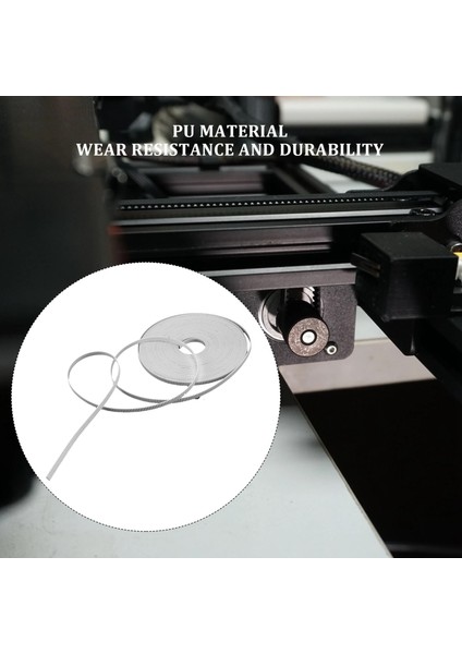 Pu Çelik Çekirdekli Gt2 Kemer 2gt Triger Kayışı Genişliği 6mm 10M 3D Yazıcı Parçaları Için Aşınma Önleyici Güçlendirilmiş Açık Kayış (Yurt Dışından) modelleri