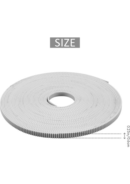 Pu Çelik Çekirdekli Gt2 Kemer 2gt Triger Kayışı Genişliği 6mm 10M 3D Yazıcı Parçaları Için Aşınma Önleyici Güçlendirilmiş Açık Kayış (Yurt Dışından) fırsatları