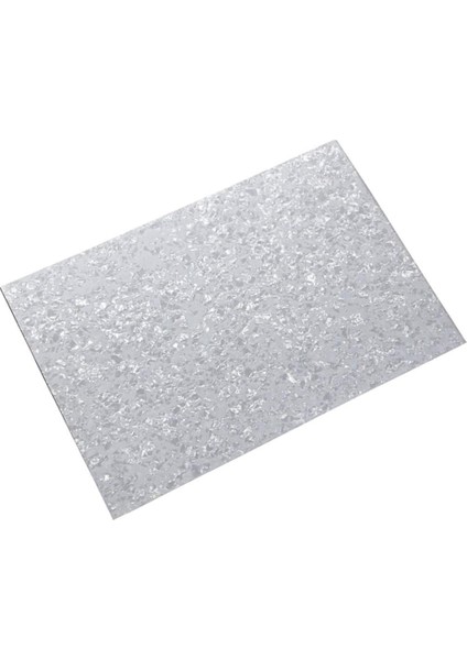 3 Katlı Pvc Pickguard Malzeme Levhası Dıy Kesilmemiş 16.9X11.4X0.09 In, Inci Beyazı (Yurt Dışından)