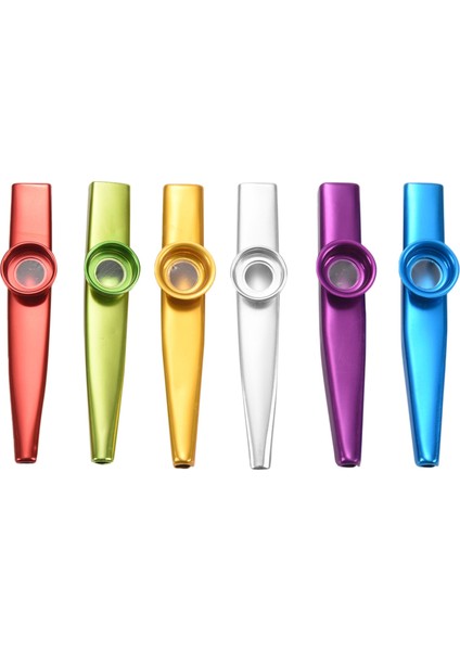 6 Renk Metal Müzik Aletleri Seti Bir Gitar Ukulele Için Iyi Çocuklar Müzik Severler Için Harika Bir Hediye (Yurt Dışından)