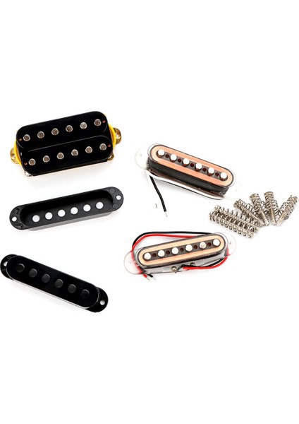 Ssh Gitar Manyetik Seti Elektro Gitar Parçaları Için Tek Bobin ve Humbucker Manyetikleri (Yurt Dışından)