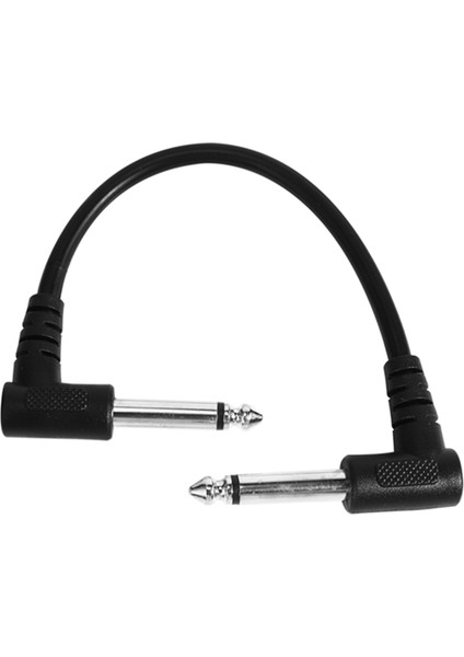 Gitar Efekt Pedal Kabloları Bağlantı .35MM Yama Pedal Kablosu 21 cm Sağ Açı Kablosu Bakır Tel Gitar Aksesuarları (Yurt Dışından) indirimleri