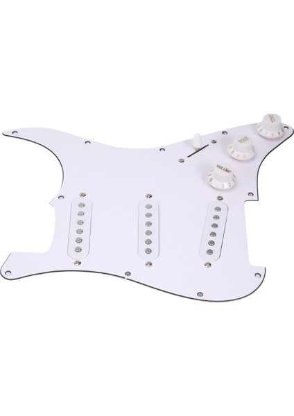 Pickguard Arka Kapak Köprü Sistemi St Elektro Gitar St Donanım ve Plastik Dıy Elektro Gitar Seti Tam Set (Yurt Dışından)