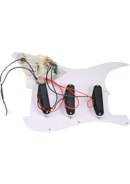 Pickguard Arka Kapak Köprü Sistemi St Elektro Gitar St Donanım ve Plastik Dıy Elektro Gitar Seti Tam Set (Yurt Dışından)