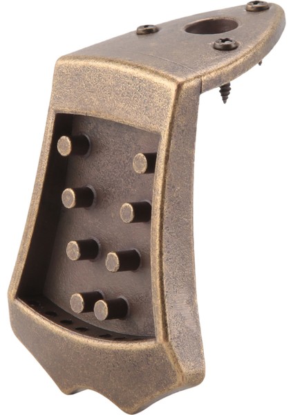 Bronz Metal Üçgen Mandolin Kuyruk Parçası Parçaları 8 Dize Kemerli Üst Mandoline Değiştirme (Yurt Dışından) modelleri